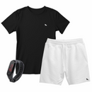 Kit Camisa Vital + Bermuda + Relógio Digital