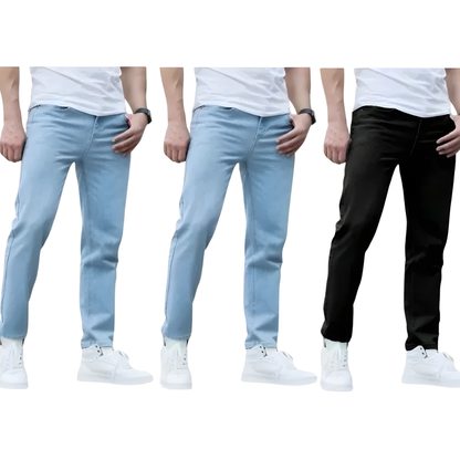Kit 3 Calça Jeans Premium Skinny