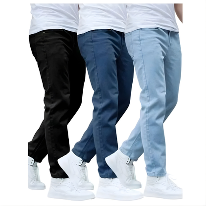 Kit 3 Calça Jeans Premium Skinny