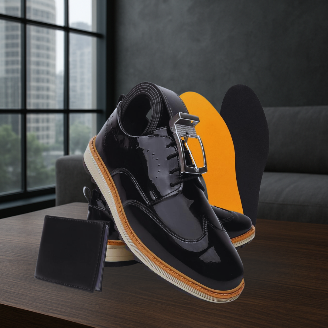 Kit Sapato Blackford + Carteira + Cinto