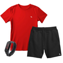 Kit Camisa Vital + Bermuda + Relógio Digital