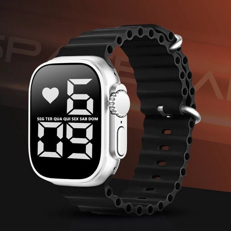 Sapato Ortopédico Garcia + Relógio Digital