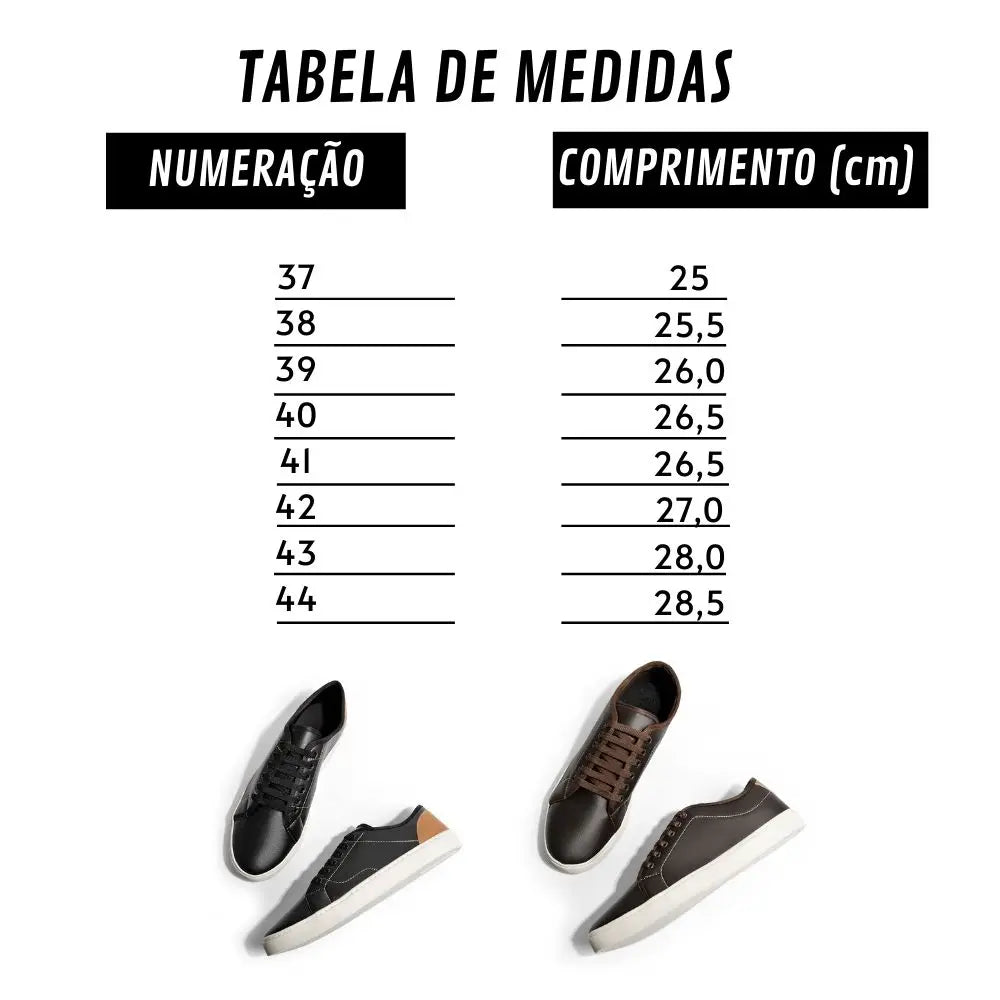 Sapatênis Valentim - Pronta Entrega