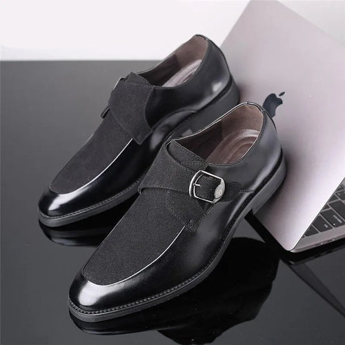 Sapato Leather Black - Pronta Entrega