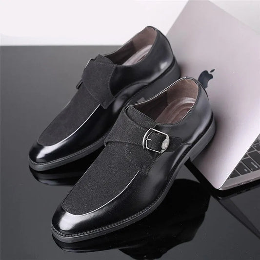 Sapato Leather Black - Pronta Entrega