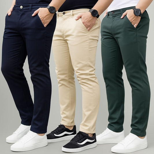 Kit 3 Calças Sport Social