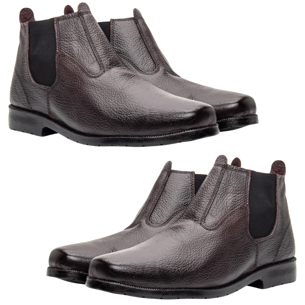 Kit 2 Botinas de Couro Virtuoso