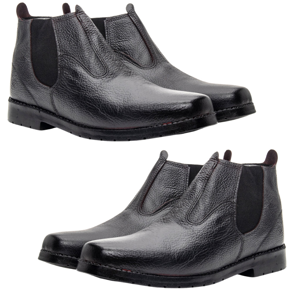 Kit 2 Botinas de Couro Virtuoso