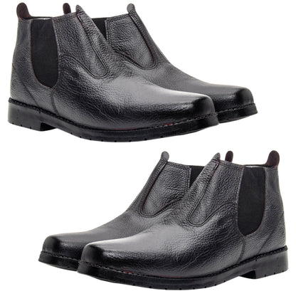 Kit 2 Botinas de Couro Virtuoso